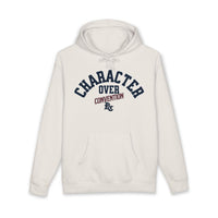 Load image into Gallery viewer, Character Over Convention Hoodie – Navy &amp; Burgundy