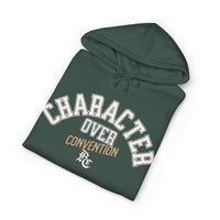 Load image into Gallery viewer, Character Over Convention Hoodie – Ivory &amp; Gold