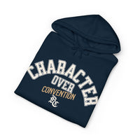 Load image into Gallery viewer, Character Over Convention Hoodie – Ivory &amp; Gold