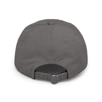Load image into Gallery viewer, Beardcentric Crown BC Distressed Dad Hat – Burnt Orange Logo